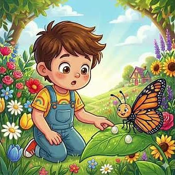 دورة حياة الفراشة #قصص #فراش #اطفال