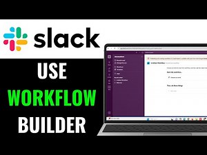 How To Use Workflow Builder On Slack 2025 (EASY GUIDE)