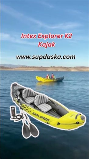 Intex Explorer™ K2 kajak – tvoj novi suputnik za jezera, rijeke i obalu!