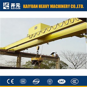 [Hot Item] 32t Electric Hoist Traveling Electromagnetic Double Girder Overhead Crane