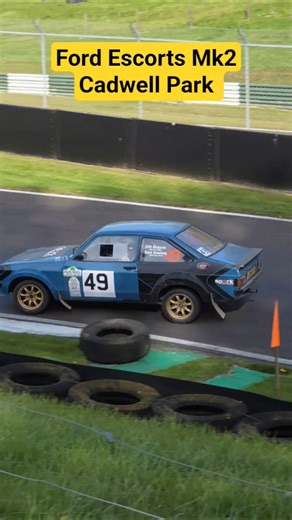 These Old-School Rally Cars Destroy Modern Competition #rallyracing #fordescort #shorts