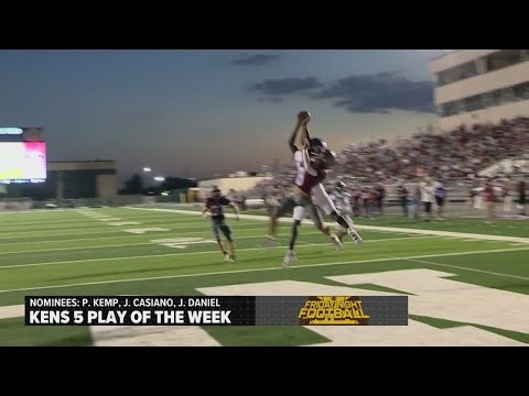 KENS 5 High School Football Play of the Week Nominees: Sept. 18-20, 2025