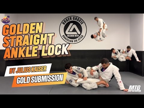 Golden Straight Ankle Lock 🥇 | Julius Kaiser BJJ
