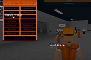 Roblox Prison Break Script Silah, Soygun Hilesi Güncel 2021