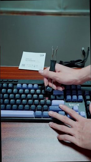 Redragon Netherbane Pro – 3 Mode Wireless Membrane Keyboard