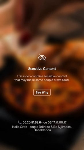 Warning: cette vidéo ouvre l’appétit. On t’aura prévenu 👀🦀 📍 Hello Crab – Angle Bd Nice & Bd Sijilmassi, Casablanca 🛵 Livraison gratuite PARTOUT à Casablanca 📞 05.20.81.68.64 ou 06.17.17.00.17 🕓 Tous les jours de 12h à 23h30 | Hello Crab
