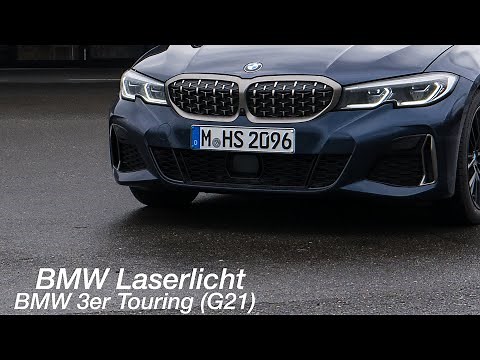 2021 BMW 3er (G20 / G21): BMW Laserlicht Test [4K] - Autophorie Extra