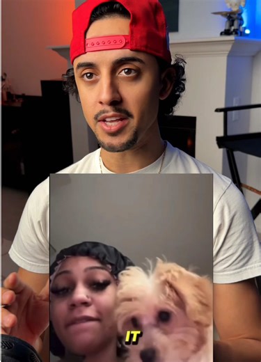 Aspen Carter tried to play it off like she didn’t do anything to her dog. She was doing the most and her camera caught the beginning. #aspencarter