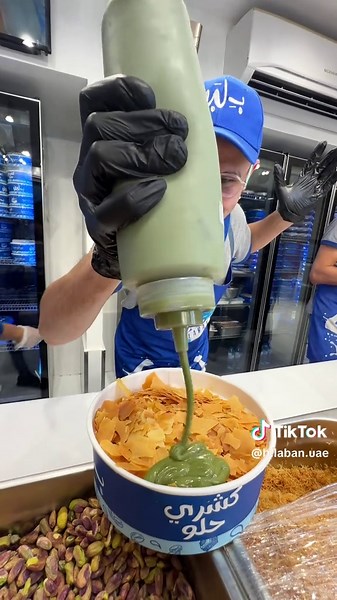 Delicious Sweet Koshari from B Laban in Ajman