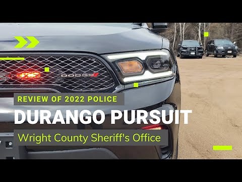 2022 Dodge Durango Pursuit | Wright County Sheriff's Office | HD Walk Around and Review