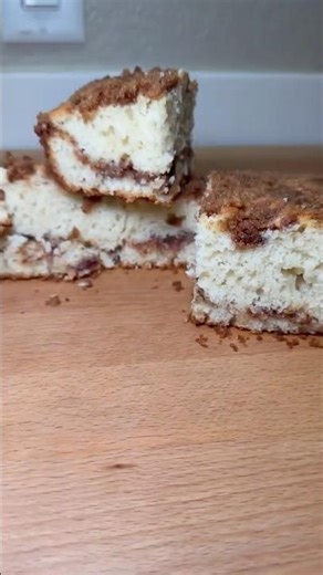 The BEST Sourdough Discard Coffee Cake ☕️ (So Soft & Crumbly!) #baking #recipe #sourdough #homemade