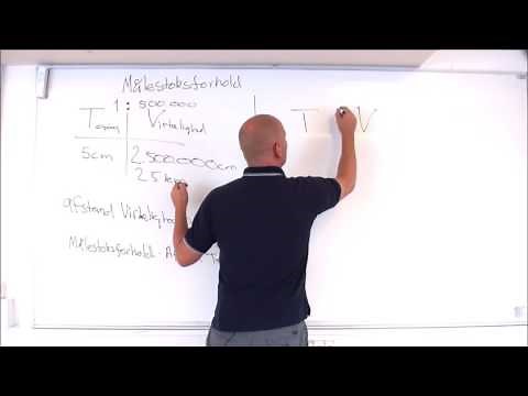 Målestoksforhold - Matematik FED