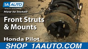 How to Replace Front Strut Assembly 2003-08 Honda Pilot