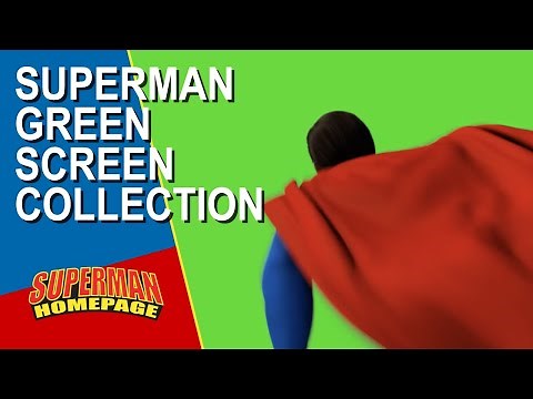 Superman Green Screen Collection