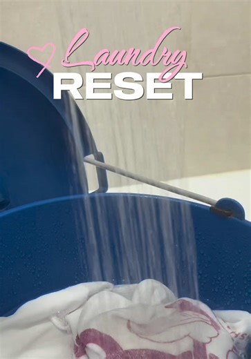 That’s your sign to do a good laundry reset 🤍🫧🧺 #reset #cleanTok #deepclean #fy #cleanwithme