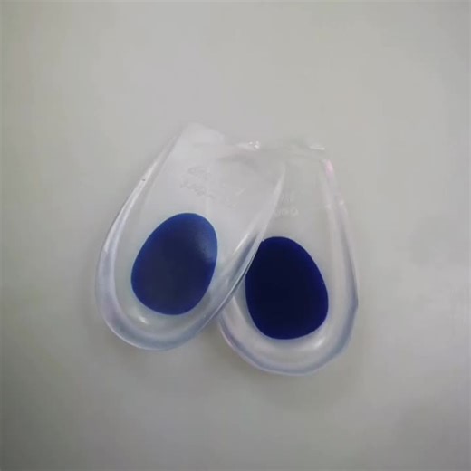 Heel Protector Silicone PU Gel Orthopedic Plantar Fasciitis Comfortable Heel Bone Spurs Gel Heel Cushion Cups Support Insoles