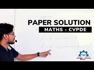 GTU Paper Solution CVPDE BY SULABH PATEL| PART 1 /winter 2019