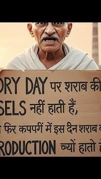 ये क्या दोगलापन है ? #mahatmagandhi #gandhijayanti #shorts