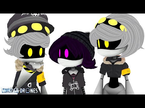 Murder Drones Short Animation: Uzi, N & V's Q&A Talking