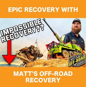 1.3M views · 15K reactions | This recovery was HUGE! We were so excited to finally partner with Matt's Off Road Recovery for this one! | Heavy D | Facebook