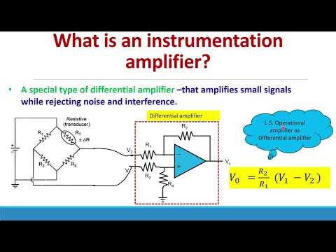Instrumentation amplifier using op amp |derivation |working |Tamil L11