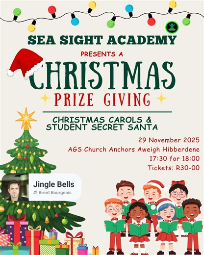 One week before prize giving at Sea Sight Academy Tutor Centrum, the air is buzzing with a mix of exam tension and excited energy. The learners are giving their very best as they prepare for their final assessments, and every classroom feels alive with determination. At the same time, the anticipation for the end-of-year revue is growing, with children rehearsing their songs and movements, adding laughter and creativity to the busy week. The Monkeynastix team brings an extra spark of fun and con