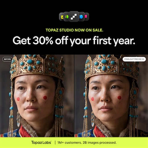 New: Topaz Labs 30% off sale, including Topaz Studio, Topaz Photo, and Topaz Video - Leica Rumors