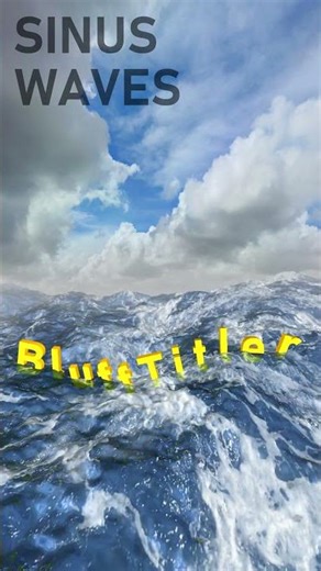 From sinus waves to realistic water