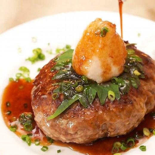 ジューシーだけどあっさり！ 和風ハンバーグのレシピ動画・作り方 | デリッシュキッチン