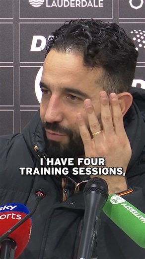 The Man Utd boss is comfortable with the pressure he is under 😰 | Mirror Football