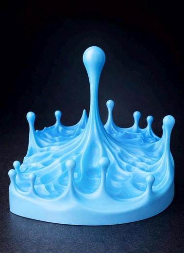 Water Drop Corner Shelf – 3D Printed Dripping Bathroom Wall Shelf, Modern Melted Design Decor - Etsy