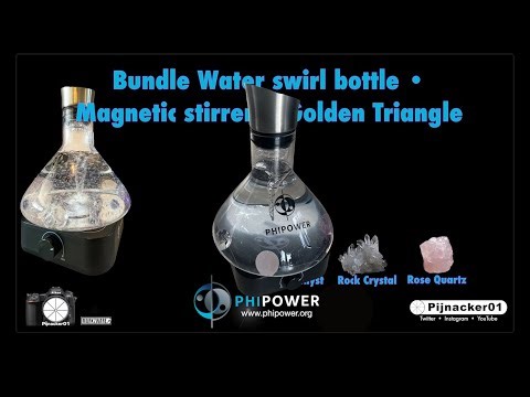 Energized, Structured Water - Swirl Bottle & Magnetic Stirrer | Phipower Review