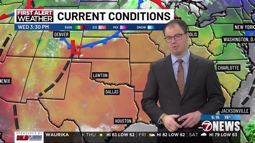 Breezy and warmer heading into this weekend; rain chances increase during the weekend with the possibility of severe weather | 4/08 PM