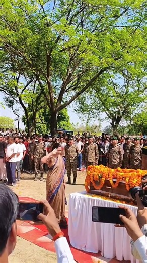 Saheed Fouji Akhlesh Shukla Indian Army Soliders 😭😭 | #defence #officer #motivation #video #goviral