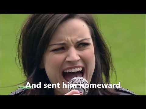 Amy MacDonald sings Flower of Scotland (with lyrics)