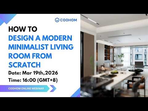 How to Design a Modern Minimalist Living Room from Scratch