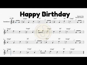 Happy Birthday - Tenor Sax Song for Beginners