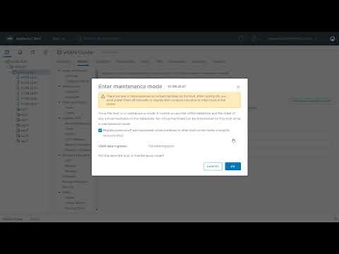 vSAN Operations Guide Removing a host from a vSAN cluster