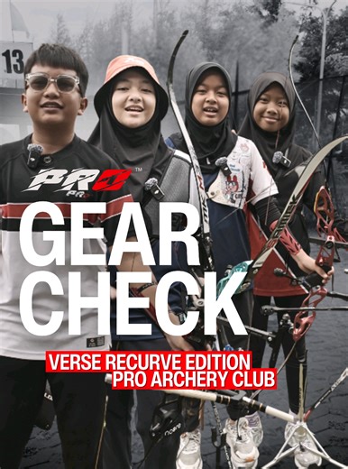 Gear Check – PRO Archery Club 4 atlet, 4 busur, 4 karakter berbeda. Kamu tim setup yang mana? 👀 #PROArchery #panahanindonesia #archery #olahraga #2026
