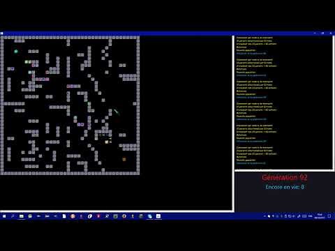 Algorithme Génétique d'Eclaireur, Java, JavaFX