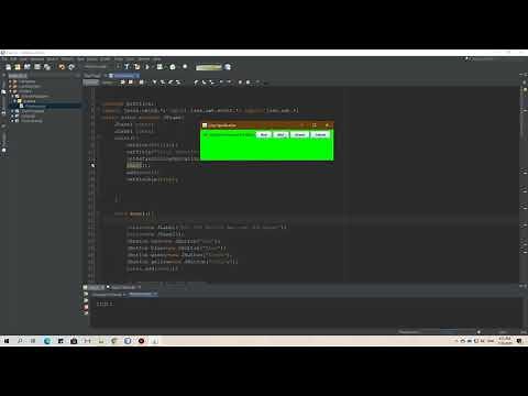 How to change the color of the JPanel using JButton || Background Color changing in java