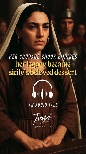 Enjoy this short audio tale of Sicily’s Saint Agatha. Long before she became a saint, Agatha was a real Sicilian woman facing a real Roman governor. What followed shaped Sicily's faith, rituals, and even its food. Follow along here: Sicily, 251 AD. The Romans thought they could break her. Agatha, a noblewoman from Catania, had taken a vow of faith. Choosing a life devoted to God over the luxury and marriage expected of her. But when the Roman governor Quintianus set his sights on her, and she re