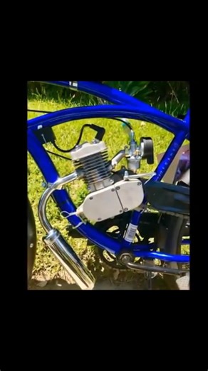 The Motorized Gasoline Bicycle luxury and quality definition of mobility automotive zone fun .