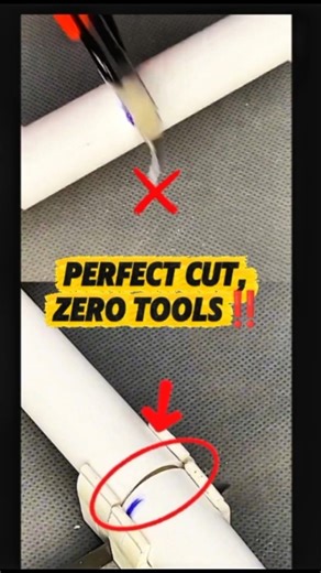 Stop Buying Pipe Cutters! Make This for $0 😱 #shorts