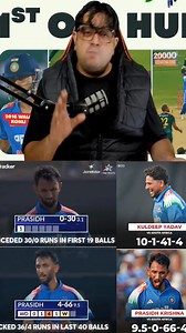 Kuldeep Yadav and Prasidh Krishna share eight wickets to dismantle South Africa. 🔥 #INDvSA #ODIs #KuldeepYadav #Sportskeeda #trading #schoolnews #wouldcup | Ab cricinfo Fan