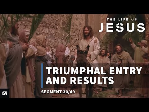 Jesus Rides a Donkey on Palm Sunday | The Life of Jesus | #30