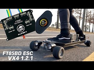 #224 FLIPSKY FT85BD ESC with VX4 1.2.1 REMOTE (DIY content) - It might be a game-changer...