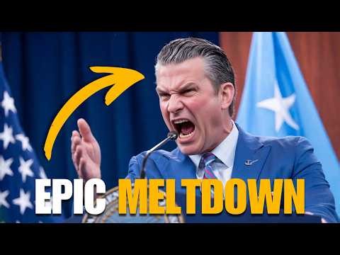 Pete Hegseth's Epic Meltdown During White House Press Briefing