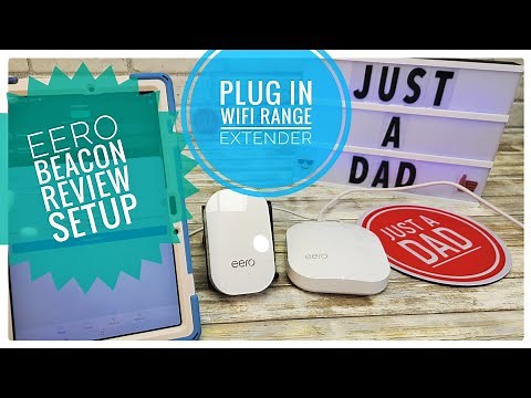 Amazon eero Beacon Mech WiFi Range Extender REVIEW & HOW TO SETUP Very Easy!!!!