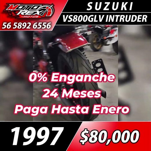 1997 SUZUKI VS800GLV INTRUDER